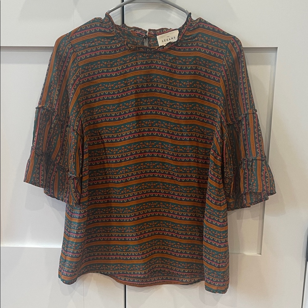 Sezane Silk Blouse